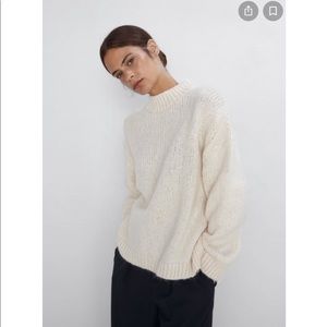 NWOT Zara Oversized Knit Sweater